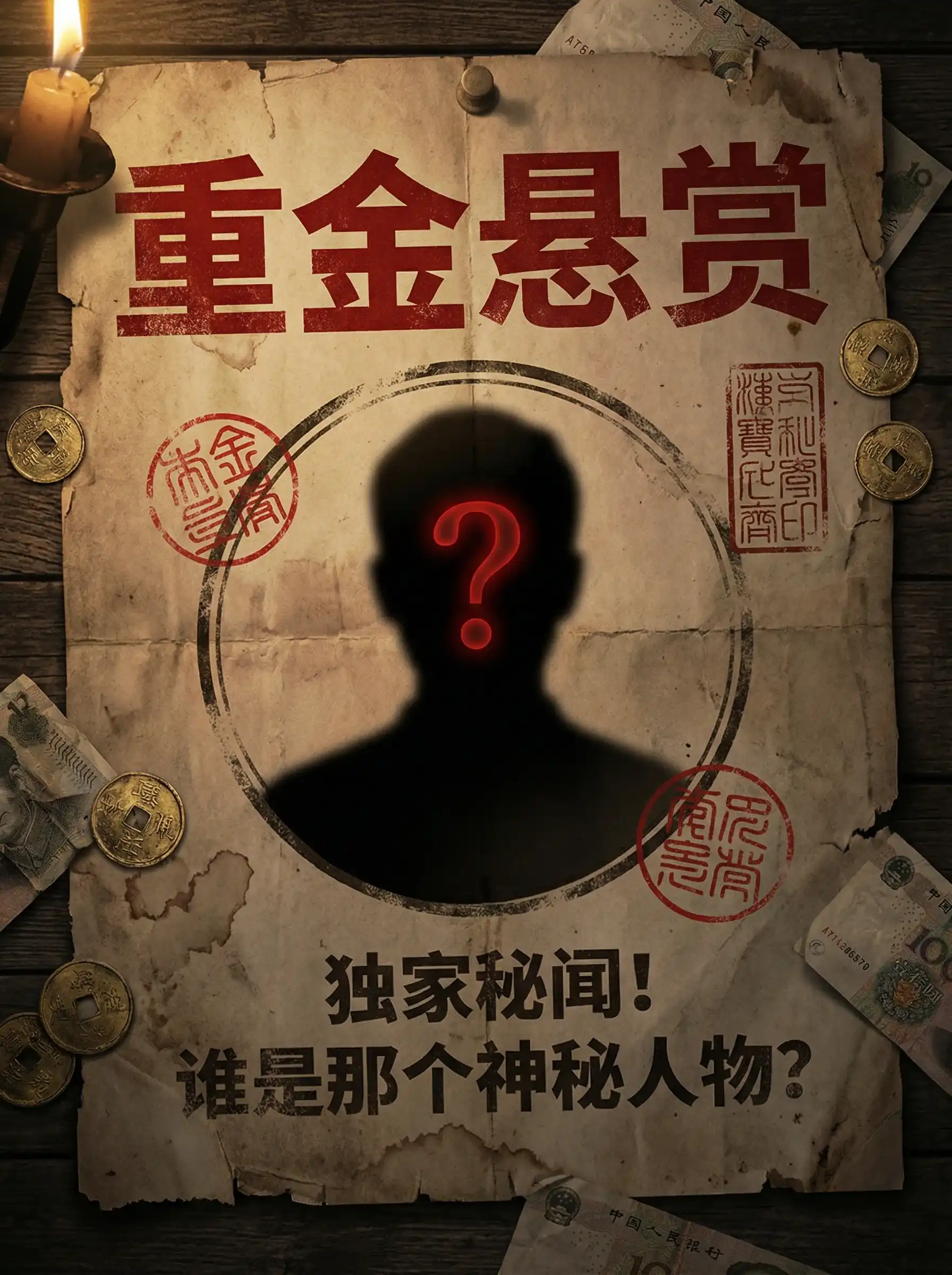 劲爆娱乐 - 重金悬赏线索征集令